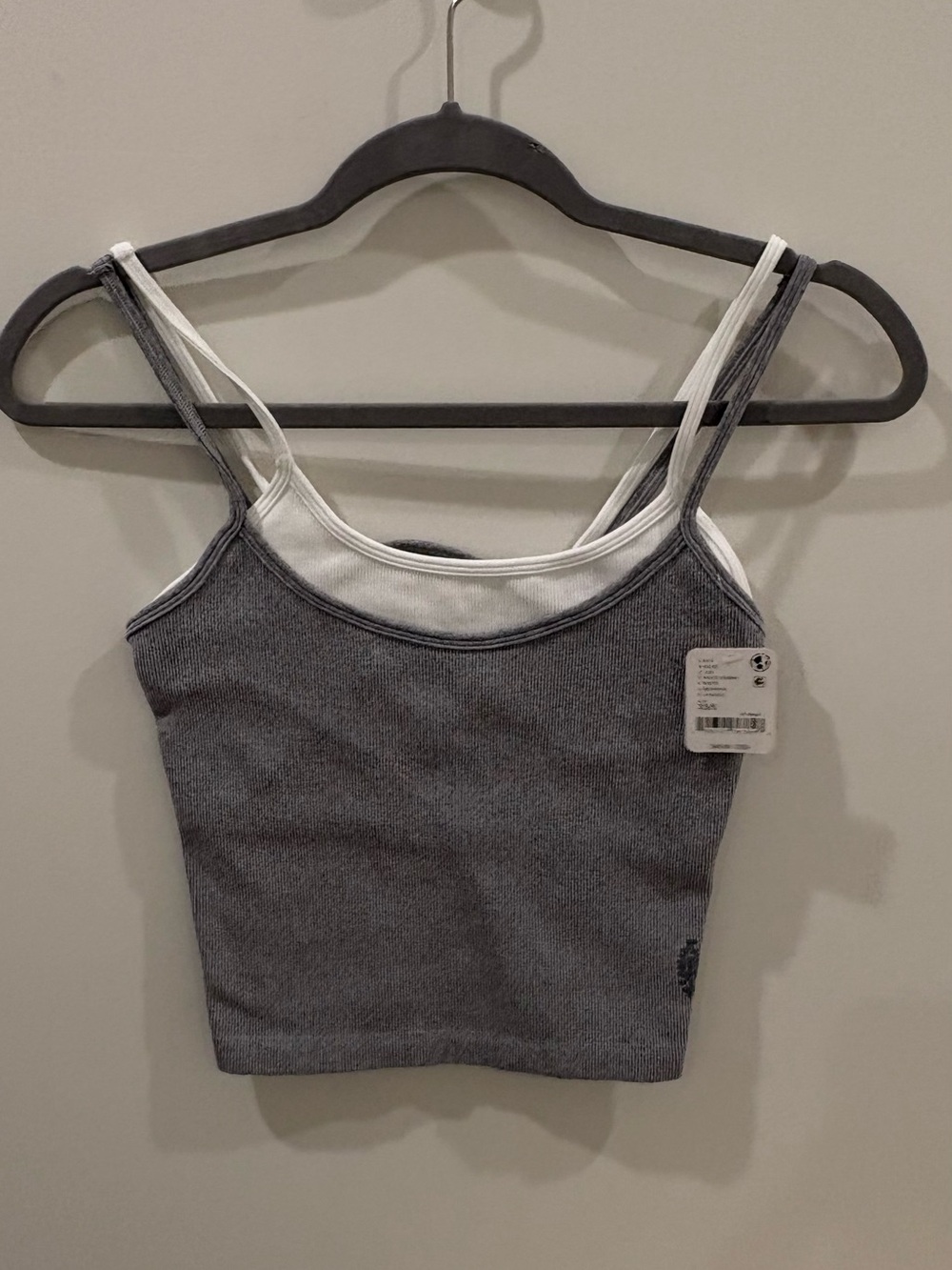 FP Double Strap Ribbed Tank